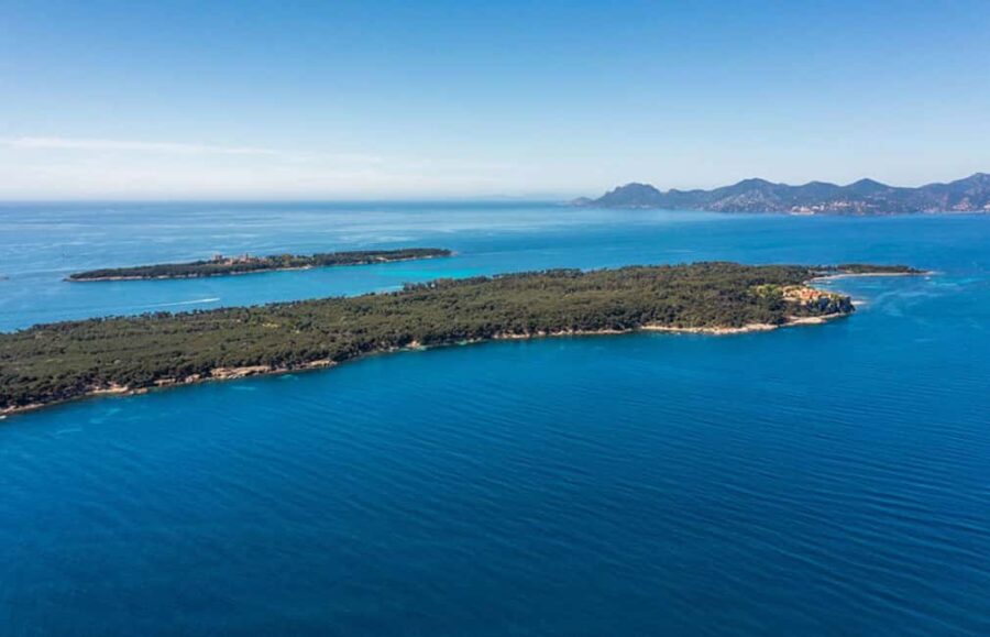 Cannes, Lérins Islands: Visit the eco-museum with a water jet propulsion system - The Lérins Islands and Underwater Sculpture Museum