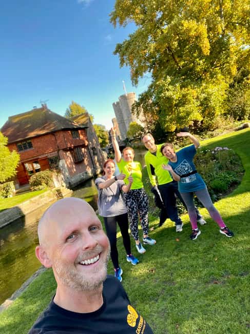 Canterbury: Guided Sightseeing Running Tour - The Experience of Digital Photos and Animated Route Video