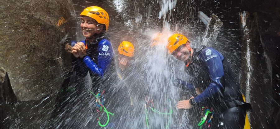 Canyoning Adventure: Medium Level Canyoning Salto do Cabrito - The Route Through Salto do Cabrito Canyon