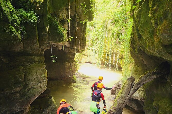 Canyoning Chambéry The Canyon du Grenant - The Waterfall Abseiling Experience in Grenant Canyon