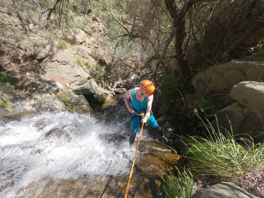Canyoning Estepona: Guided Adventure in the Sierra Bermeja Natural Park - Water Rappelling and Waterfalls Up to 20 Meters