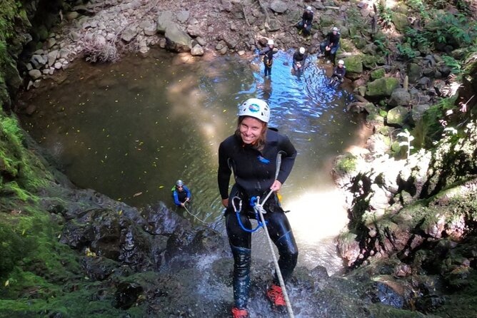 Canyoning experience in Ribeira dos Caldeiroes - The Exciting Canyoning Route in Ribeira dos Caldeirões