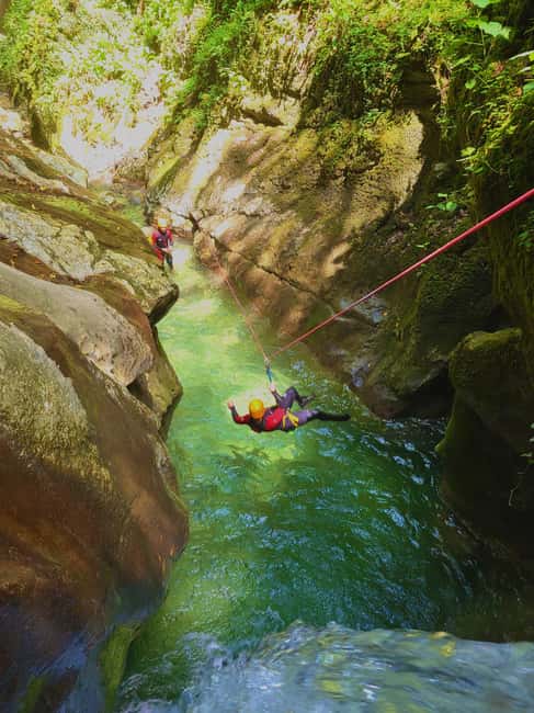 Canyoning Grenoble Furon high - The Furon Canyon: A Perfect Spot for Canyoning Near Grenoble