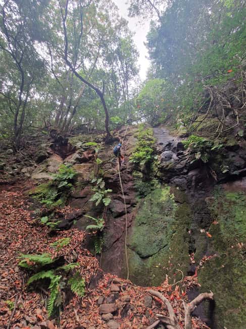canyoning Tenerife: canyoning Anaga: canyoning initiation - Starting Point at Merendero Casa Carlos