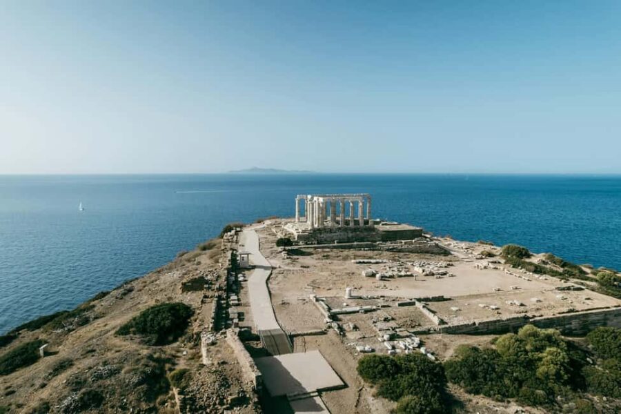 Cape Sounion: Dream Wine Taste & Sounio Tour with tickets - Visiting a Family-Run Winery in Mesogaia