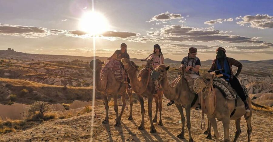 Cappadoca Camel Ride - Exploring Red Valley and Rose Valley by Camel