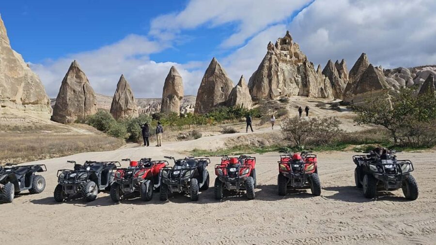 Cappadocia: ATV Tour and Optional Hot Air Balloon Watching - Stops at Devrent, Red, and Love Valleys