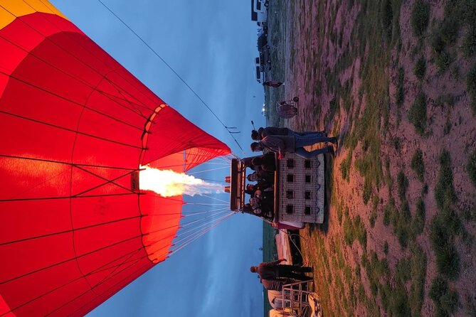 Cappadocia Hot Air Balloon Flight / Over Goreme & FairyChimneys - The Takeoff and Flight over Goreme Valley