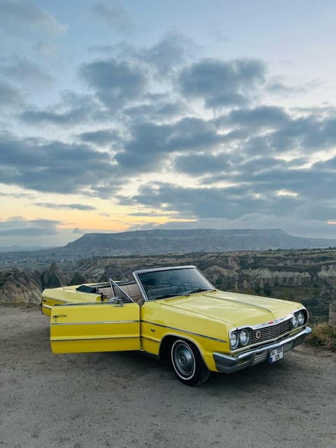 Cappadocia: Hot Air Balloon Morning Classic Car Tour - Pickup and Drop-Off in Your Hotel in Cappadocia