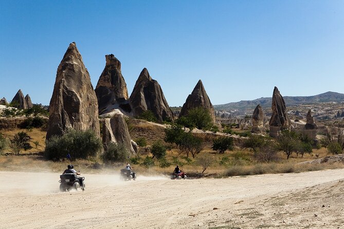 Cappadocia Safari with ATV Quad - Transfer incl. - Exploring Sword, Rose, and Love Valleys on Quads