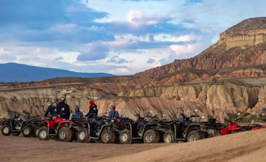 Cappadocia: Sunset ATV Adventure with Hotel Pickup - Exploring Swords Valley’s Rugged Terrain