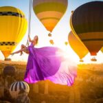 Cappadocia: Taking photo with Swing at hot air balloon view - The Exciting Crane Swing at Cappadocia’s Prime Location