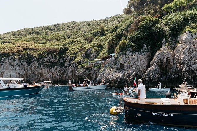 Capri & Blue Grotto Small Group Boat Day Trip from Sorrento - Exploring Capris Coastal Landmarks by Boat