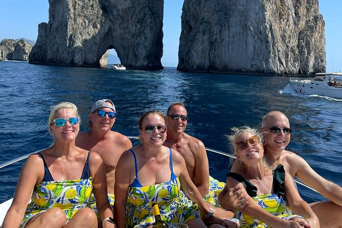 Capri Island shared boat tour - Sailing Past the Amalfi Coast with Spectacular Views