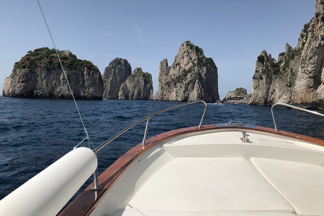 Capri Private Boat Tour from Capri (3 hours) + Blue Grotto - The Boat and Skipper Experience