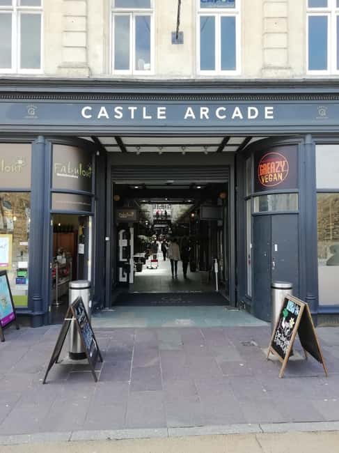 Cardiff Victorian Arcades Tour - Starting Point at the John Batchelor Statue on The Hayes