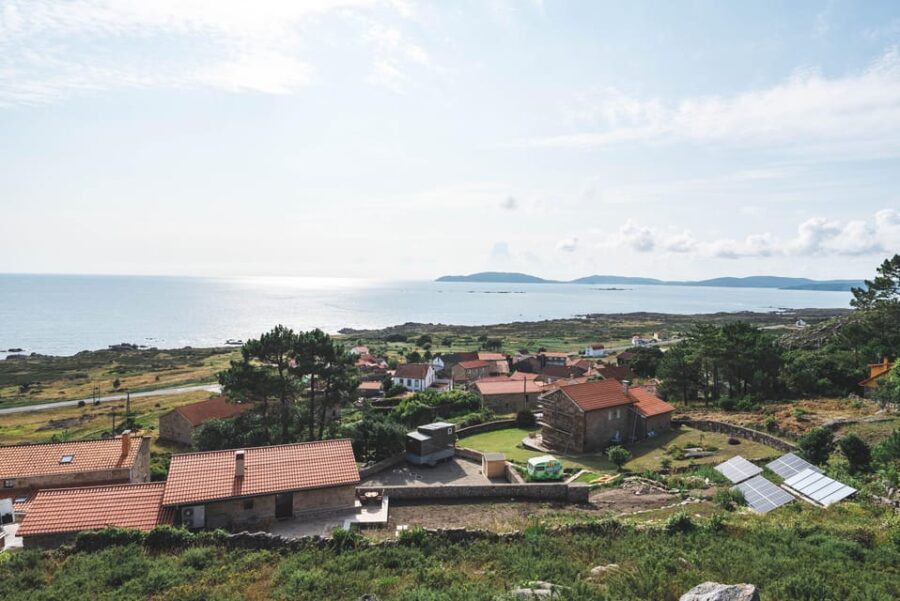 Carnota: Pilgrim Retreat - Integra tu Camino (Hostel & Full Board) - Starting Point at Monte Pindo, Ezaro Waterfall, and the Ceramic Museum