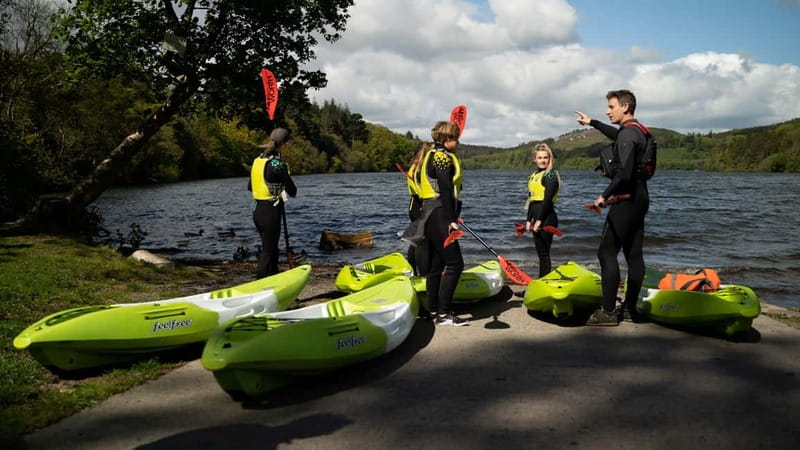 Castlewellan: Sit on Top Kayak Experience - Meeting Point at the Lakeside Centre