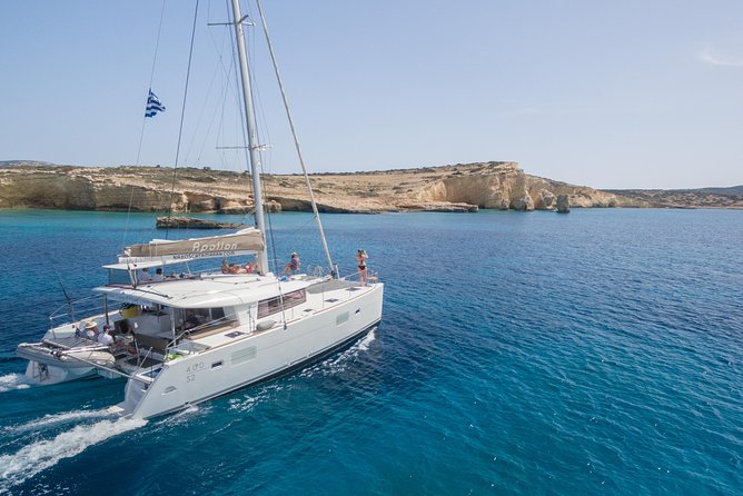 Catamaran All inclusive-Day Cruise to Naxos or Paros with Lunch - Highlights of the Stop Locations and Water Activities