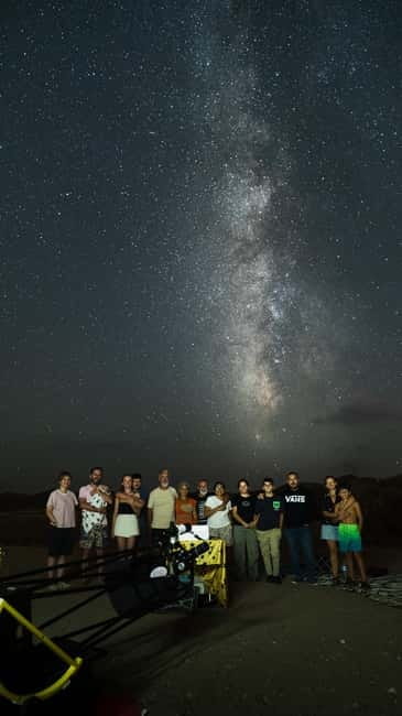 Cavalleria: Stargazing at the beach with Telescope - Discovering the Night Sky at Cavalleria Beach