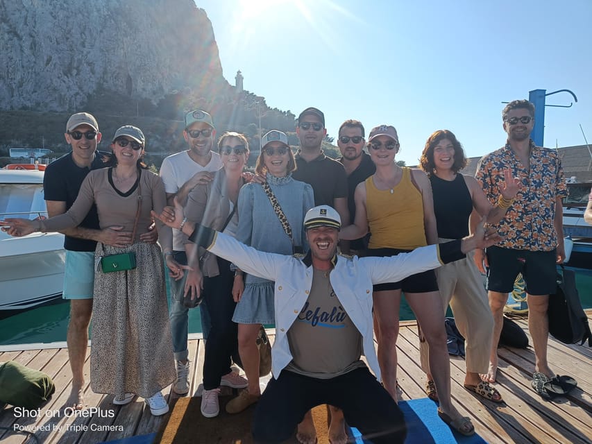 Cefalù: Mini Yacht with Snorkel Stops, Caves and Aperitif - Snorkeling in Cefalù’s Clear Covess