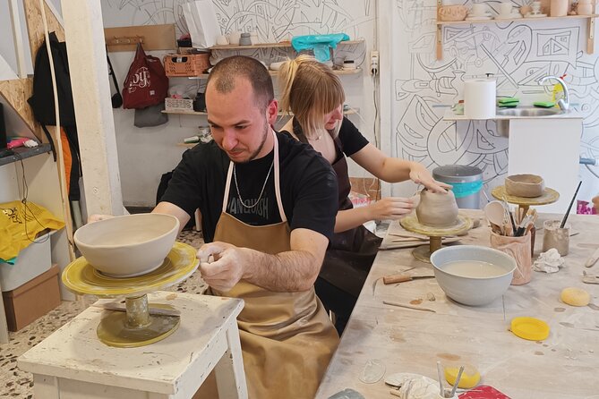 Ceramic and Pottery creative Workshop with two local artists - Exploring the Studio and Its Location