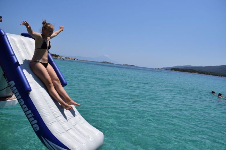 Chalkidiki: Blue Lagoon & Ammouliani Island Cruise & Lunch - The Experience of Swimming at the Blue Lagoon and Ammouliani