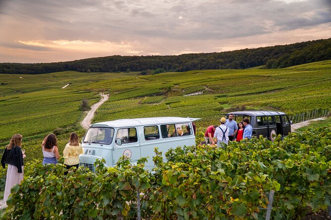 Champagne experience with a vintage van from Epernay - 3 hours - Visiting the Village of Aÿ-Champagne and Its Vineyards