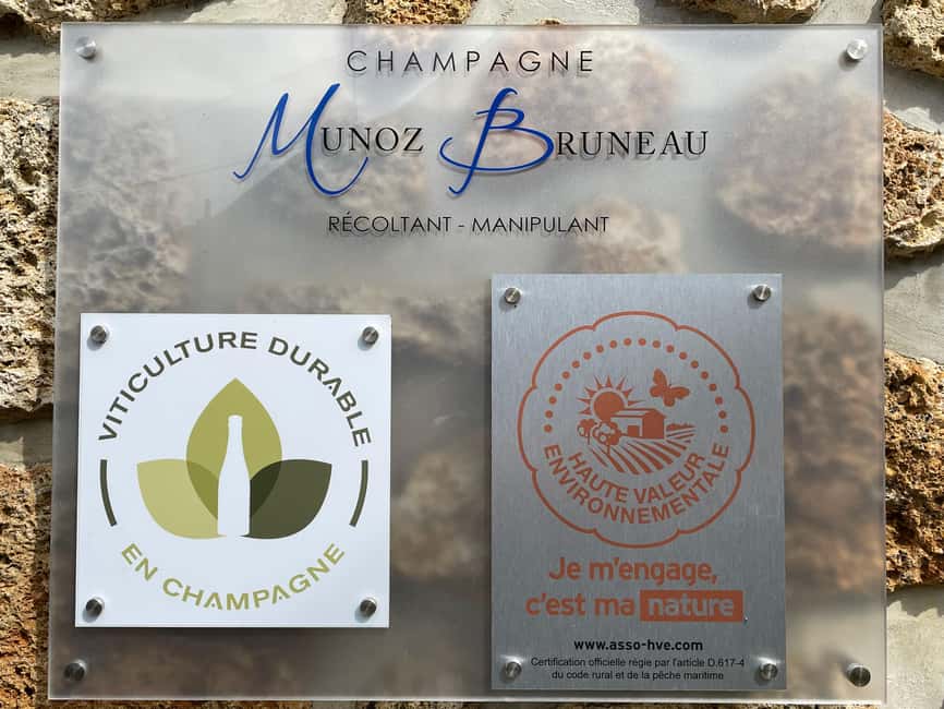 Champagne Munoz Bruneau : Half Day Visit and Tasting - The Tour Begins at Epernay with Scenic Van Ride