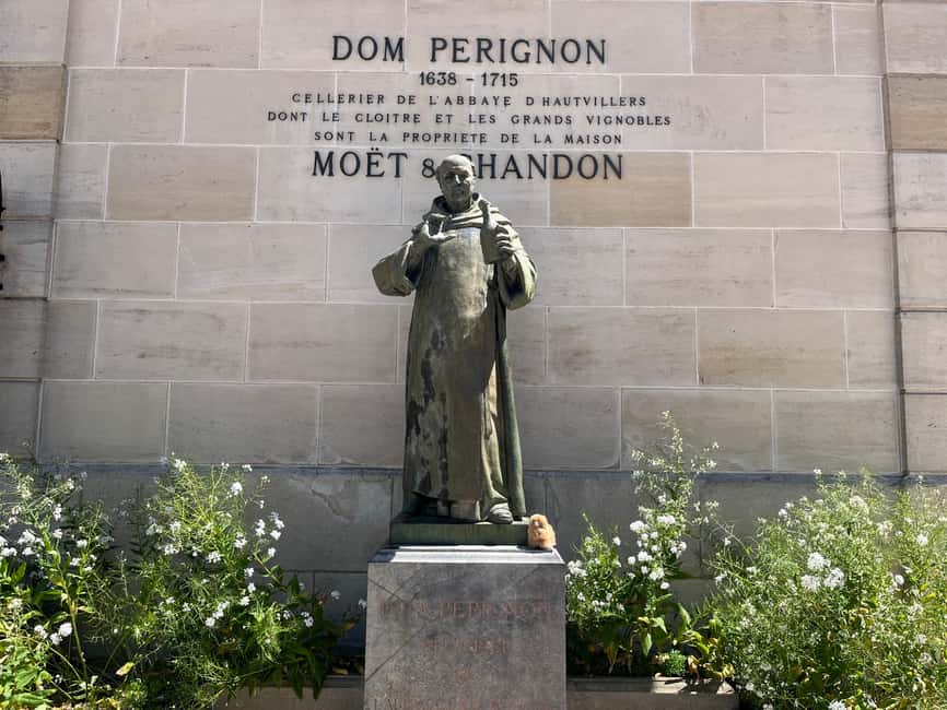 Champagne Private Day Trip: Epernay & Reims 9 glasses - Discovering the Legacy of Dom Pérignon at Hautvillers