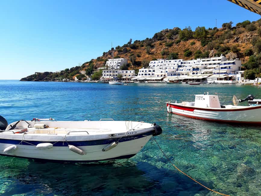 Chania: Loutro & Sweet Water Private Suv tour - Scenic Drive Through the White Mountains to Sfakia
