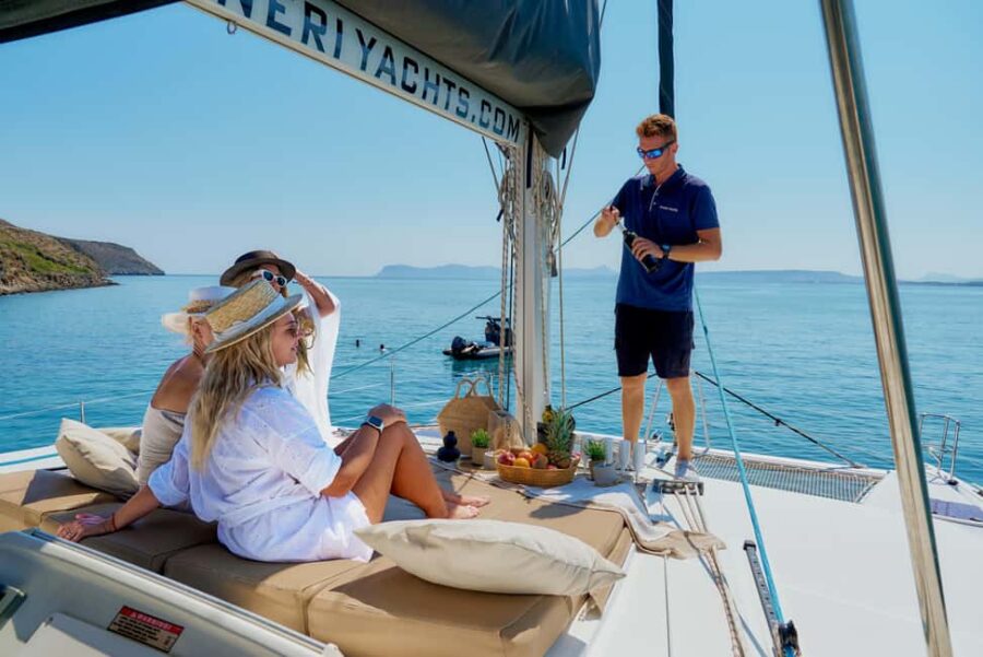Chania Old Port: All-inclusive Catamaran Trip Agioi Theodori - Starting Point at the Old Venetian Port of Chania