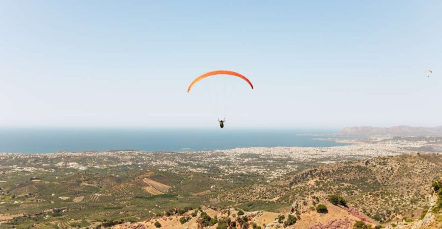 Chania: Paragliding Tandem Flight - Easy Access at Go Kart Chania for a Smooth Start