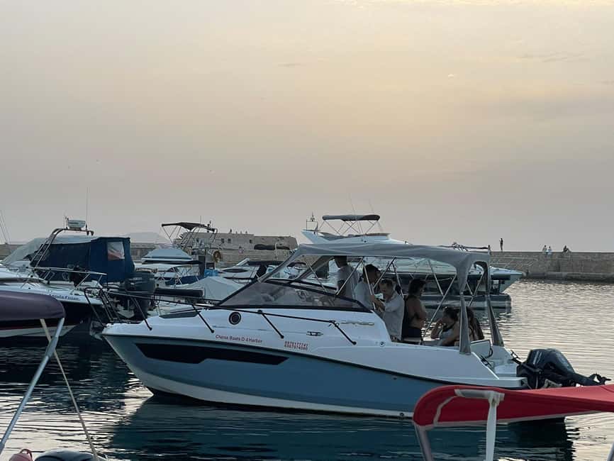 Chania: Private Boat Tour to Menies with BBQ and Drinks - Departure and Meeting Details at Chanias Old Harbour