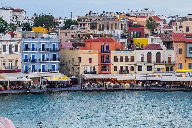 CHANIA RETHYMNON KOURNAS, full day professional guided coach tour - Visiting Chania: Venetian Streets and Old Port