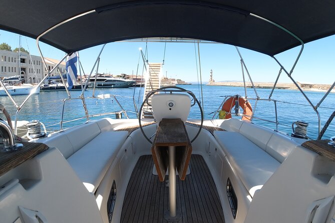 Chania shared Sailing cruise in a small group - Sailing Along the Stunning Chania Coastline