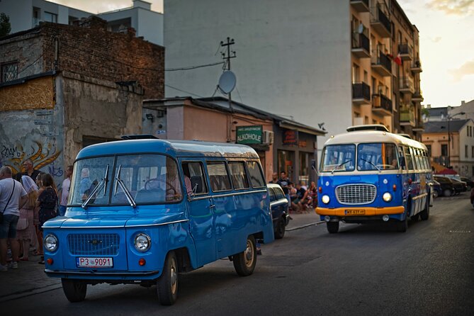 ''Cheers on wheels''- Vodka tasting tour by Retro Bus - First Stop: The Vintage Charm of Ja i Magosia Café-Bar