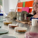 Cheese making workshop next to De Hallen, heart of Amsterdam - Making Fresh Cheese with Rennet and Acid Coagulation