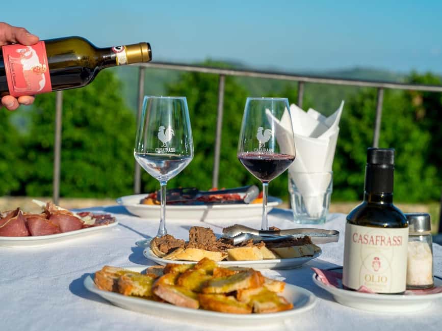 Chianti: Casafrassi Winery Wine and Olive Oil Tasting - The Guided Tasting Experience at Casafrassi