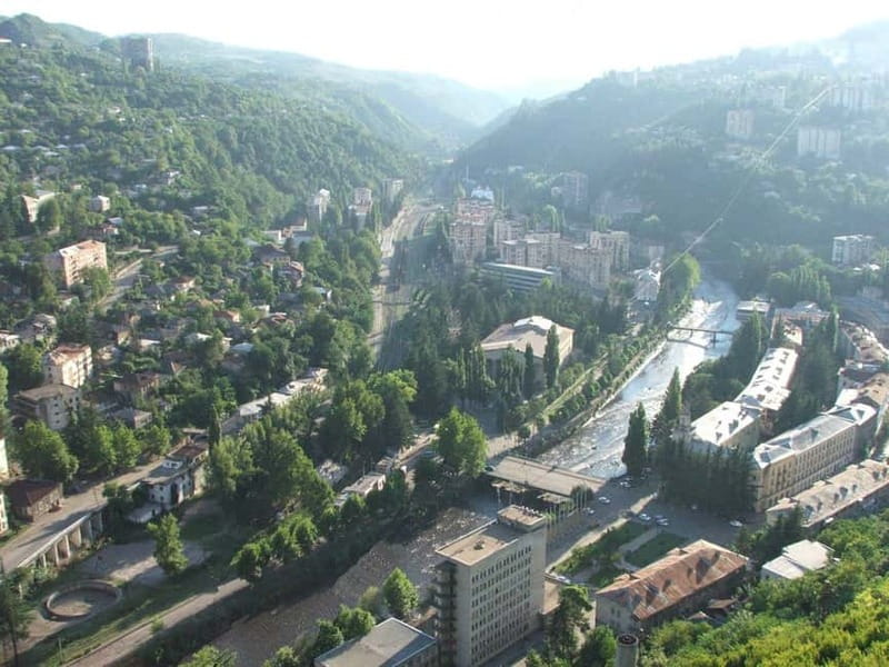 Chiatura: Journey Through Time  Day-trip Adventure - The Magnificent Katskhi Pillar and Its Monastic Site