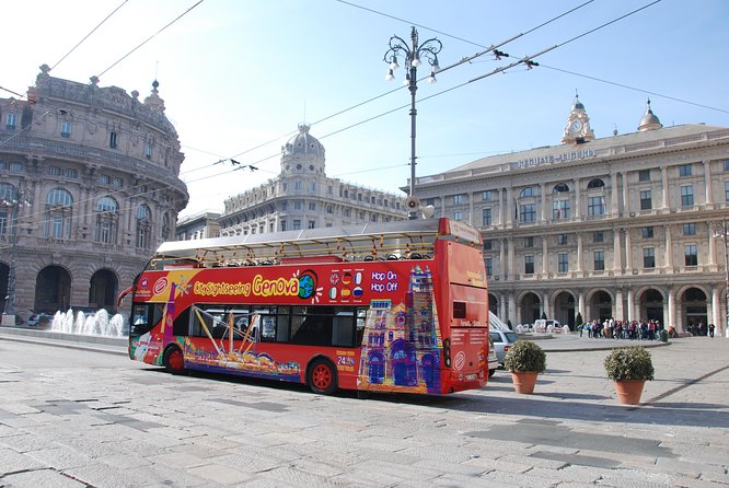 City Sightseeing Genoa Hop-On Hop-Off Bus Tour - Discover the Historic Heart at Piazza De Ferrari