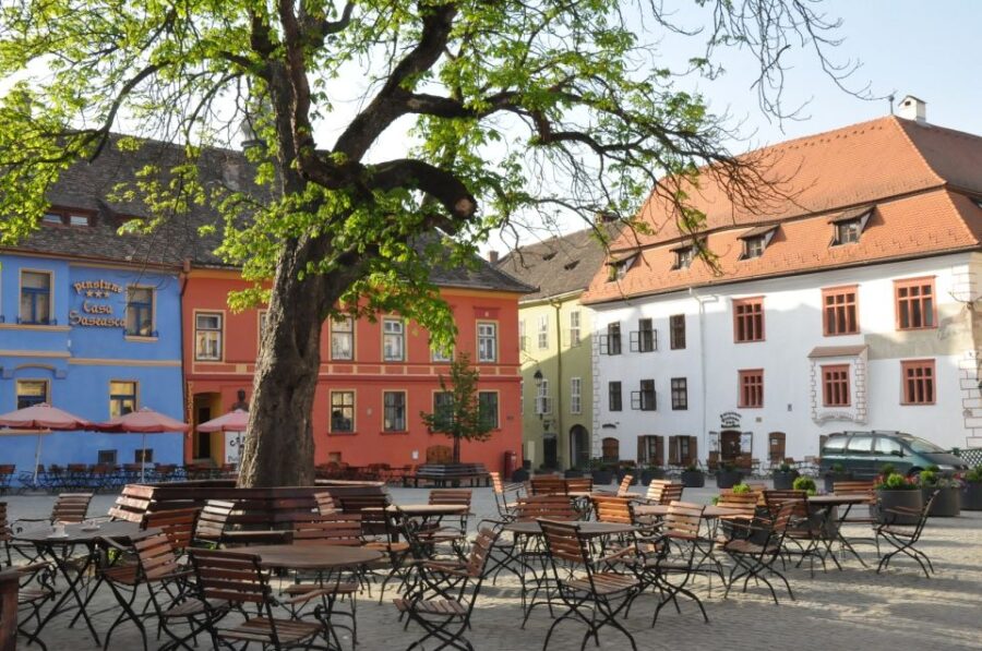 City Tour Sighisoara Legends & Landmarks A Walk Through Time - Exploring Sighisoara’s Lively Market Square