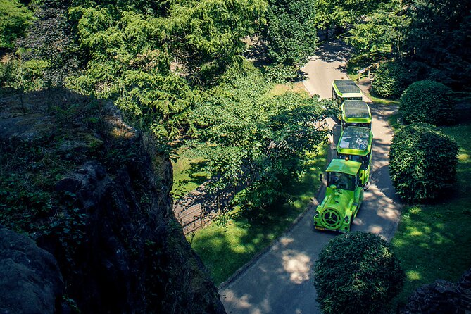 City Train in the old town of Luxembourg - The Route: From the Petruss Casemates to the Rham Plateau