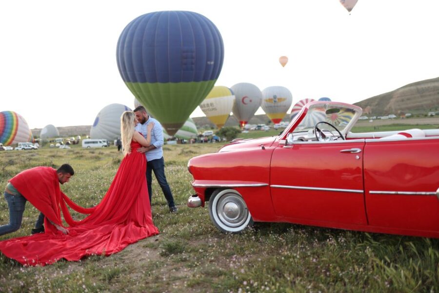 Classic (Vintage) Car & Jeep Safari & Shooting with Camels - Pickup and Drop-off Locations in Cappadocia