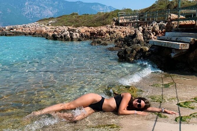 Cleopatra Island Boat Trip From Marmaris With Lunch and Drinks - Exploring Marmaris Mula Yolu and the Drive to Cleopatra Island