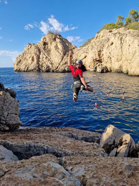 Coasteering South - The Starting Point at Cala Fornells Beach
