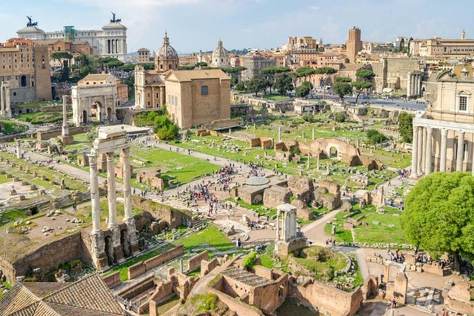 Colosseum and Roman Forum Group Tour or Self Audio Guided tours - Walking the Foundations of Ancient Rome on Palatine Hill