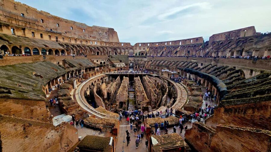 Colosseum Arena Tour, Palatine Hill and Roman Forum - Walking from the Colosseum to Palatine Hill