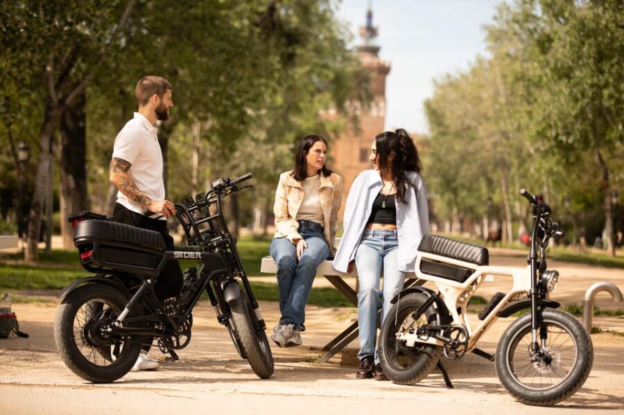 Comfortable E-Fatbike High-Lights Tour Barcelona - Starting Point at BreezyTracks HQ
