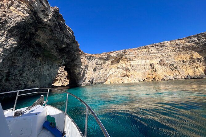 Comino and Parts of Gozo Full Day Private Boat Charter - Visiting the Blue Lagoon Away from Crowds